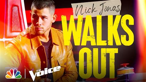 Watch The Voice Clip: Nick Jonas Leaves, It's a Battle of Epic